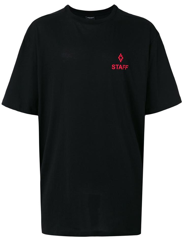 Marcelo Burlon County Of Milan Number Print T-shirt - Black