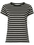 Tu Es Mon Trésor Back Ribbon T-shirt - Black