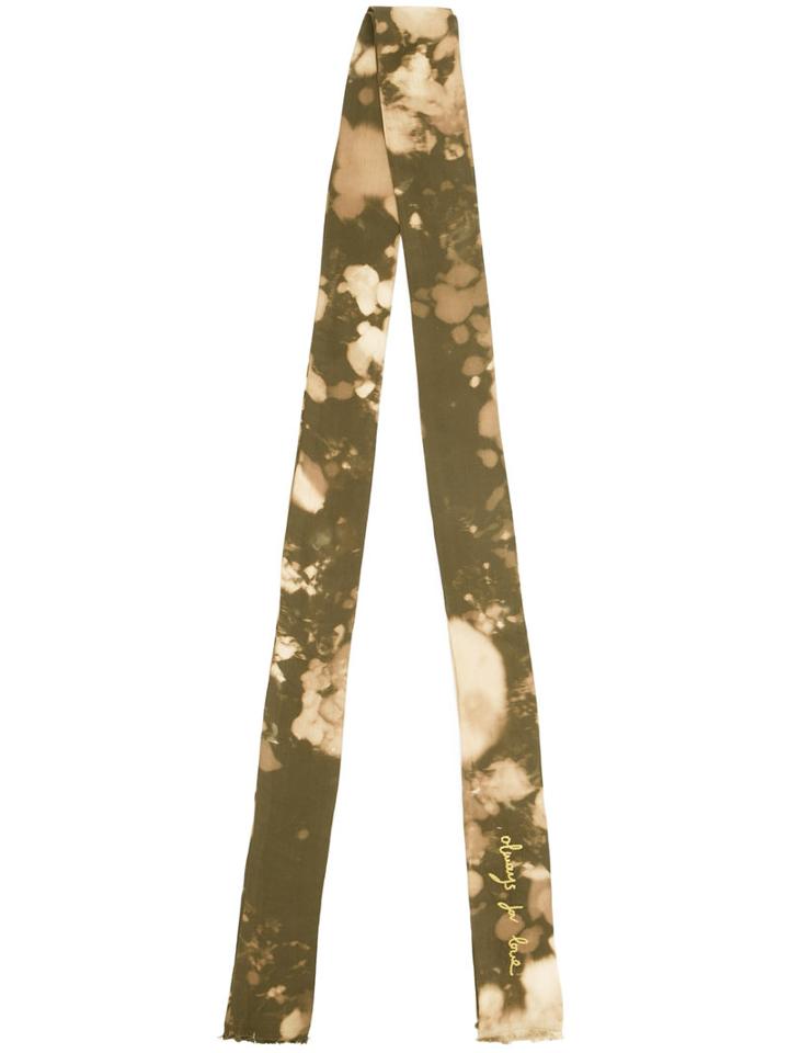 Arf Scarf - Men - Cupro - One Size, Brown, Cupro, Damir Doma