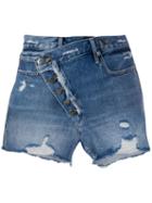 Frame Denim Shorts - Blue