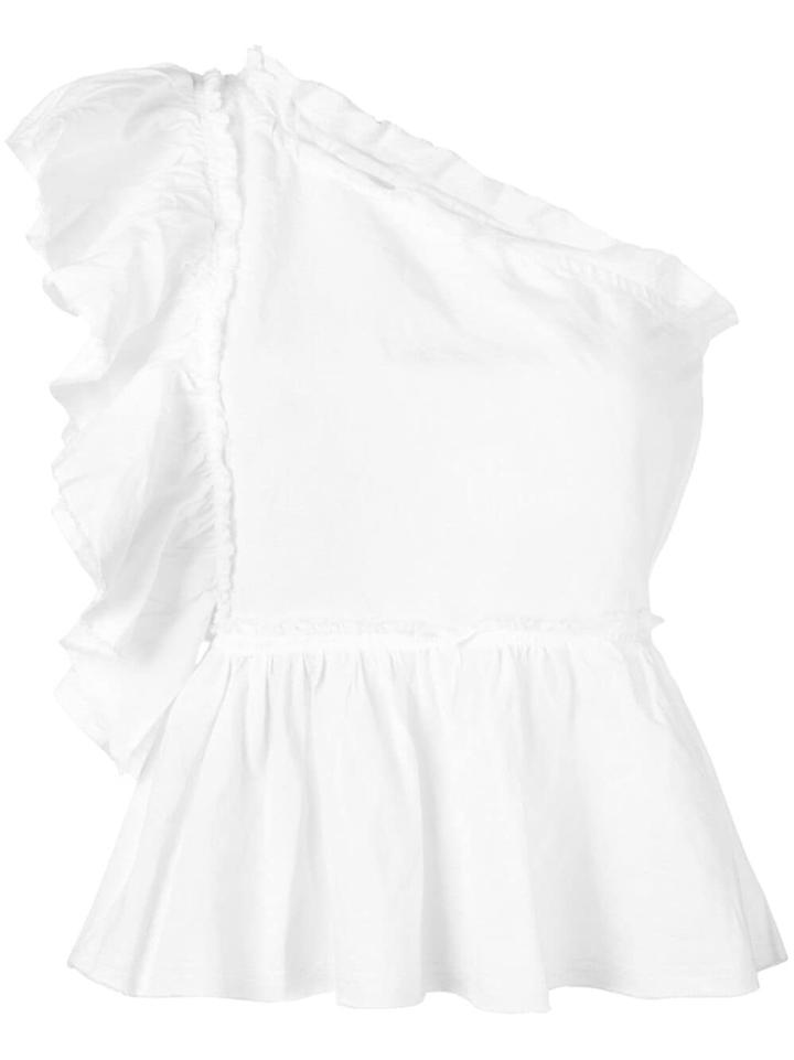 Iro Peplum Blouse - White