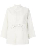 Knott Drawstring Jacket - Nude & Neutrals