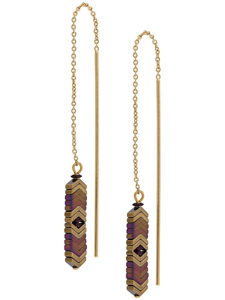 Isabel Marant Dangling Pendant Detail Earring - Gold