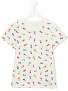 Stella Mccartney Kids Pineapple Print T-shirt, Girl's, Size: 14 Yrs, White