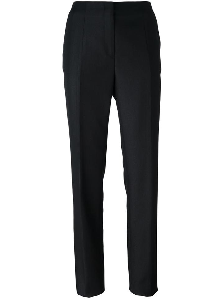 Jil Sander 'ben' Tailored Trousers, Women's, Size: 40, Black, Cotton/polyester/wool