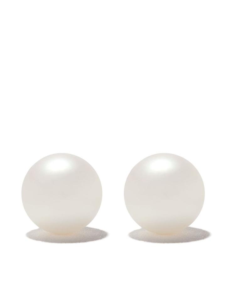 Yoko London 18kt Gold Classic Stud Pearl Earrings - 7