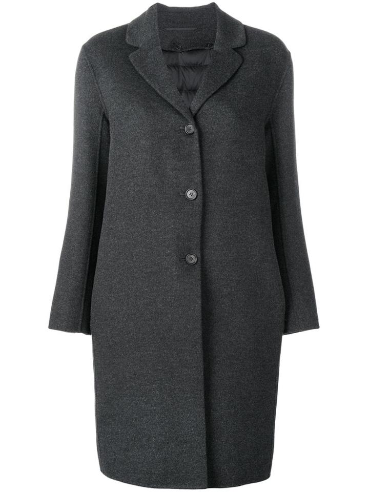 's Max Mara Relaxed Chesterfield Coat - Grey