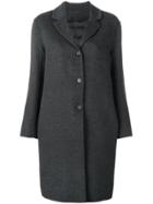 's Max Mara Relaxed Chesterfield Coat - Grey