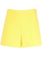 Alice+olivia High-waist Short Shorts - Yellow