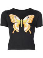 Callipygian Butterfly Baby Fitted T-shirt - Black