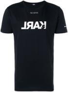 Karl Lagerfeld Reverse Logo T-shirt - Black