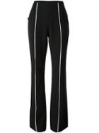 Jean Louis Scherrer Vintage Flared Trousers - Black