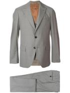 Gabriele Pasini Three-piece Check Suit - Nude & Neutrals