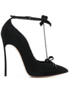 Casadei Blade T-bar Pumps - Black