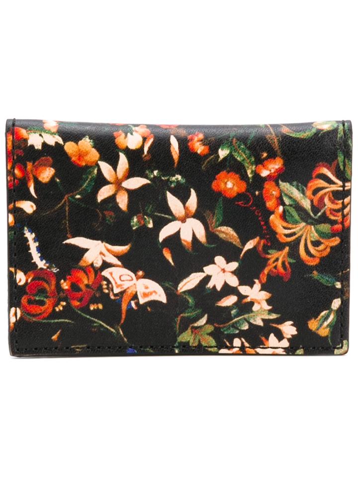 Dsquared2 Floral Folded Card Holder - Multicolour