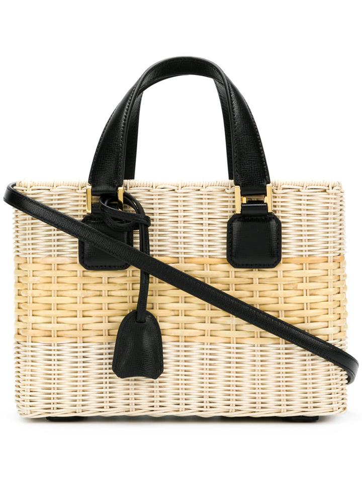 Mark Cross Manray Small Tote - Nude & Neutrals