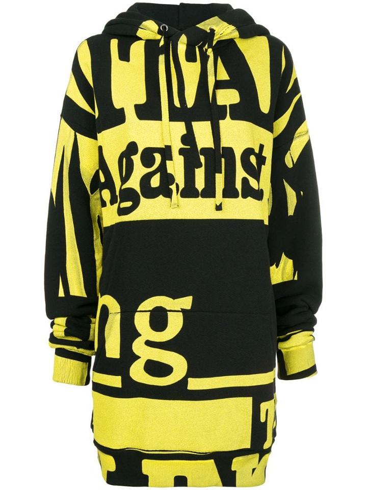 Maison Margiela Vitamin-print Hoodie - Black