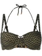 Marlies Dekkers - Holi Vintage Bikini Top - Women - Polyamide/spandex/elastane - 70c, Women's, Black, Polyamide/spandex/elastane