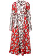 Dodo Bar Or - Paisley Maxi Dress - Women - Silk - 42, White, Silk