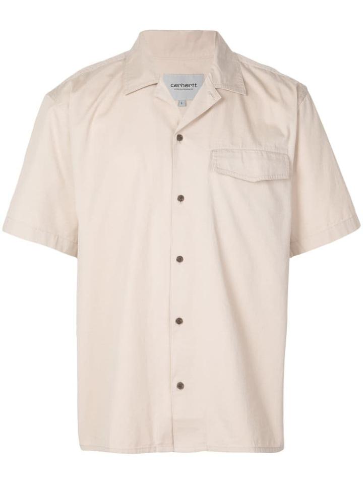 Carhartt Wip Anvil Short-sleeved Shirt - Neutrals