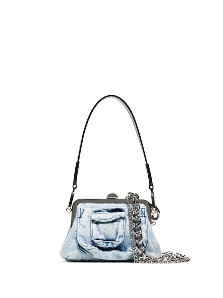 Marques'almeida Mini Denim Shoulder Bag - Do Not Use - Beige