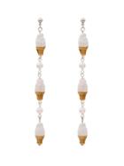 Venessa Arizaga Vanilla Ice Cream Earrings - Nude & Neutrals