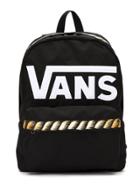 À La Garçonne 'old School' Handpainted Backpack - Black