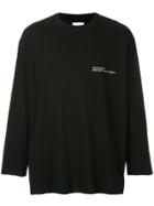 Song For The Mute Coordinates Cropped Sweatshirt - Black