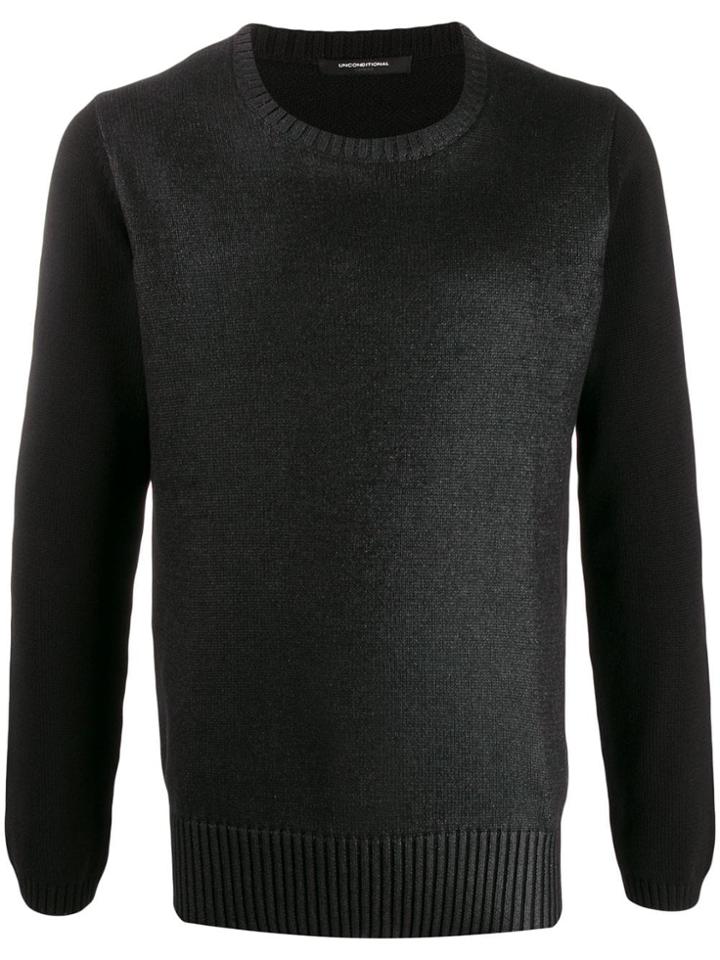 Unconditional Crew Neck Jumper - Black