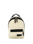Eastpak Mini Faux Shearling Backpack - Neutrals