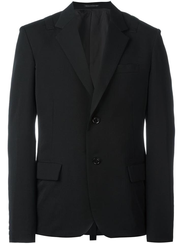 Yohji Yamamoto Back Strap Detail Blazer