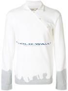 A-cold-wall* Printed Hem Polo Shirt - White