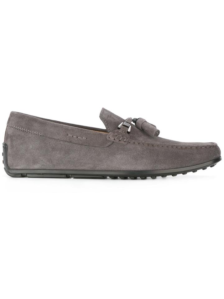 Tod's Spider Driving Shoes - Grey