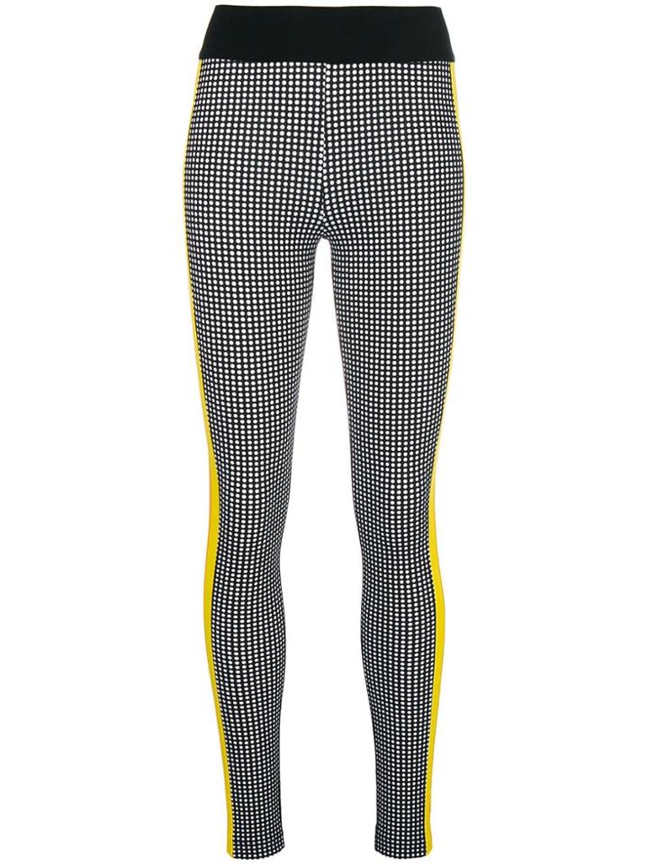 No Ka' Oi Polka Dot Print Leggings - Black