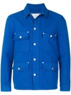 Ami Paris Worker Denim Jacket - Blue