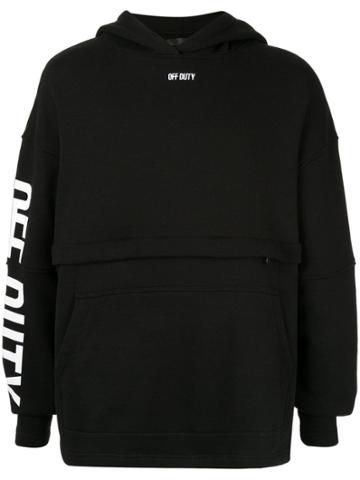 Off Duty Barrk Hoodie - Black