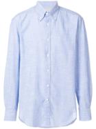 Brunello Cucinelli Button Down Casual Shirt - Blue