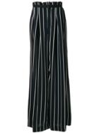 Kendall+kylie Stripped Palazzo Pants - Blue