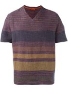 Missoni Shortsleeved Sweater, Men's, Size: 50, Pink/purple, Cashmere