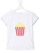 Calvin Klein Kids Teen Popcorn Print Top - White