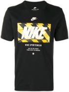 Nike Roadblock Logo Print T-shirt - Black