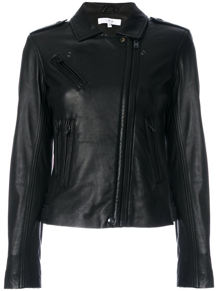 Iro Zipped Jacket - Black