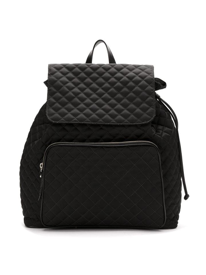Mara Mac Nylon Backpack - Black