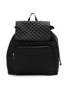 Mara Mac Nylon Backpack - Black