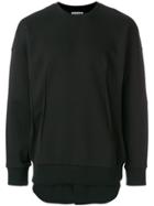 Wooyoungmi Loose Fit Crew Neck Jumper - Black