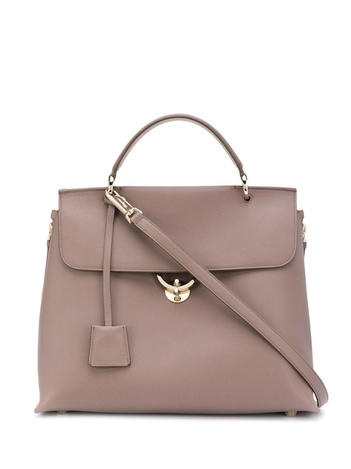 Salvatore Ferragamo Top Handle Bag - Grey