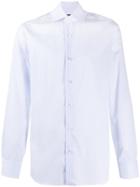 Barba Pinstripe Long-sleeve Shirt - White