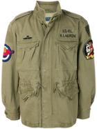 Polo Ralph Lauren Patch Appliqué Military Jacket - Green