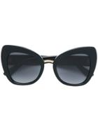 Dolce & Gabbana Eyewear Butterfly Sunglasses - Black