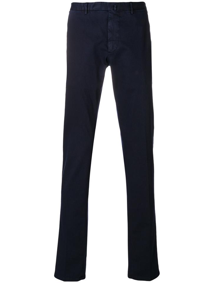 Biagio Santaniello Straight Leg Chinos - Blue